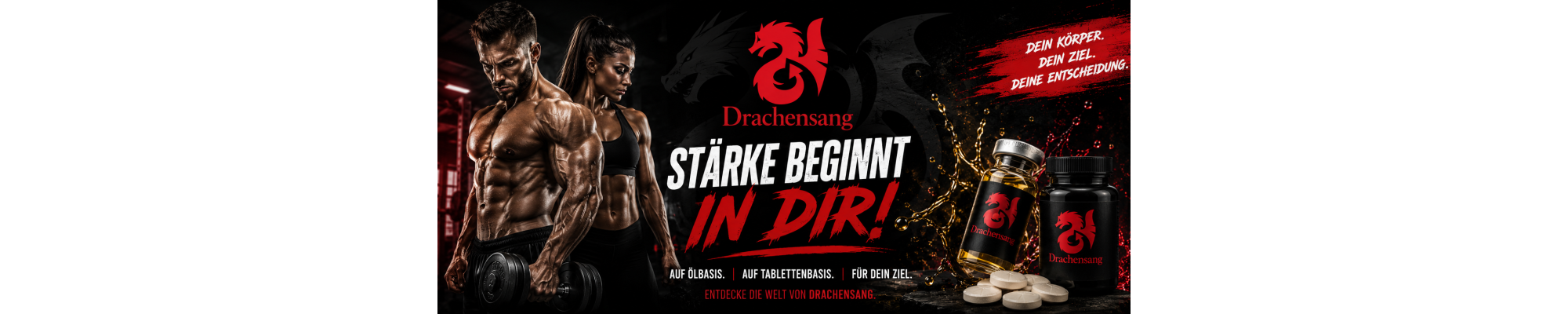 Drachensang | Hochwertige Supplements für den Kraftsport